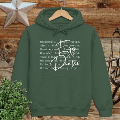 Egg Dealer Words Hoodie