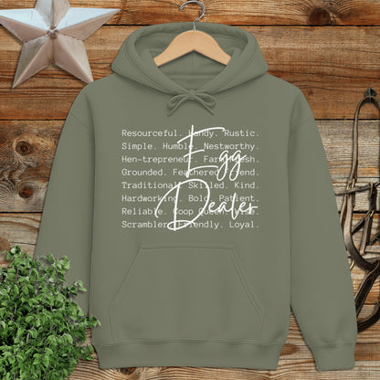 Egg Dealer Words Hoodie