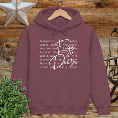 Egg Dealer Words Hoodie