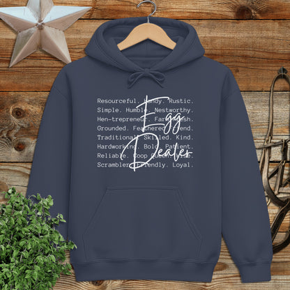 Egg Dealer Words Hoodie
