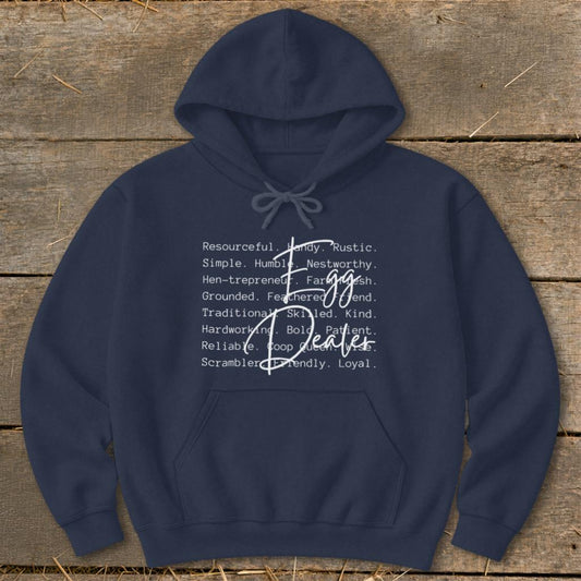 Egg Dealer Words Hoodie