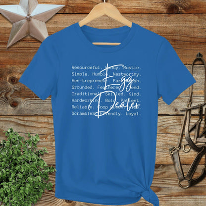 Egg Dealer Words Ladies Tee