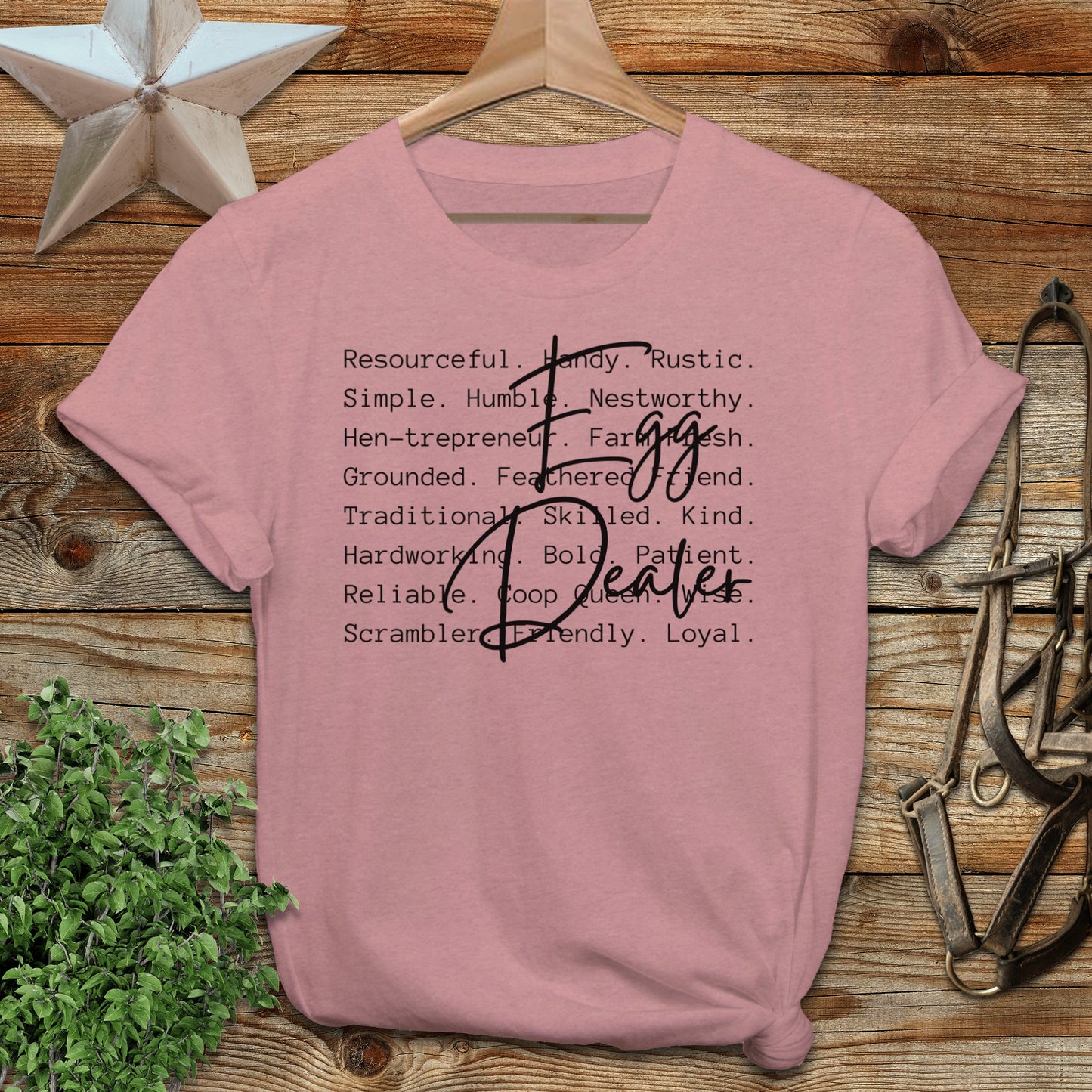 Egg Dealer Words Softstyle Tee
