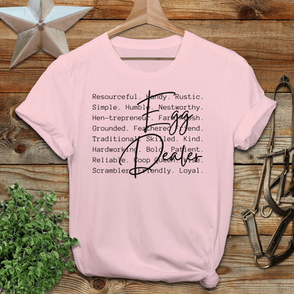 Egg Dealer Words Softstyle Tee