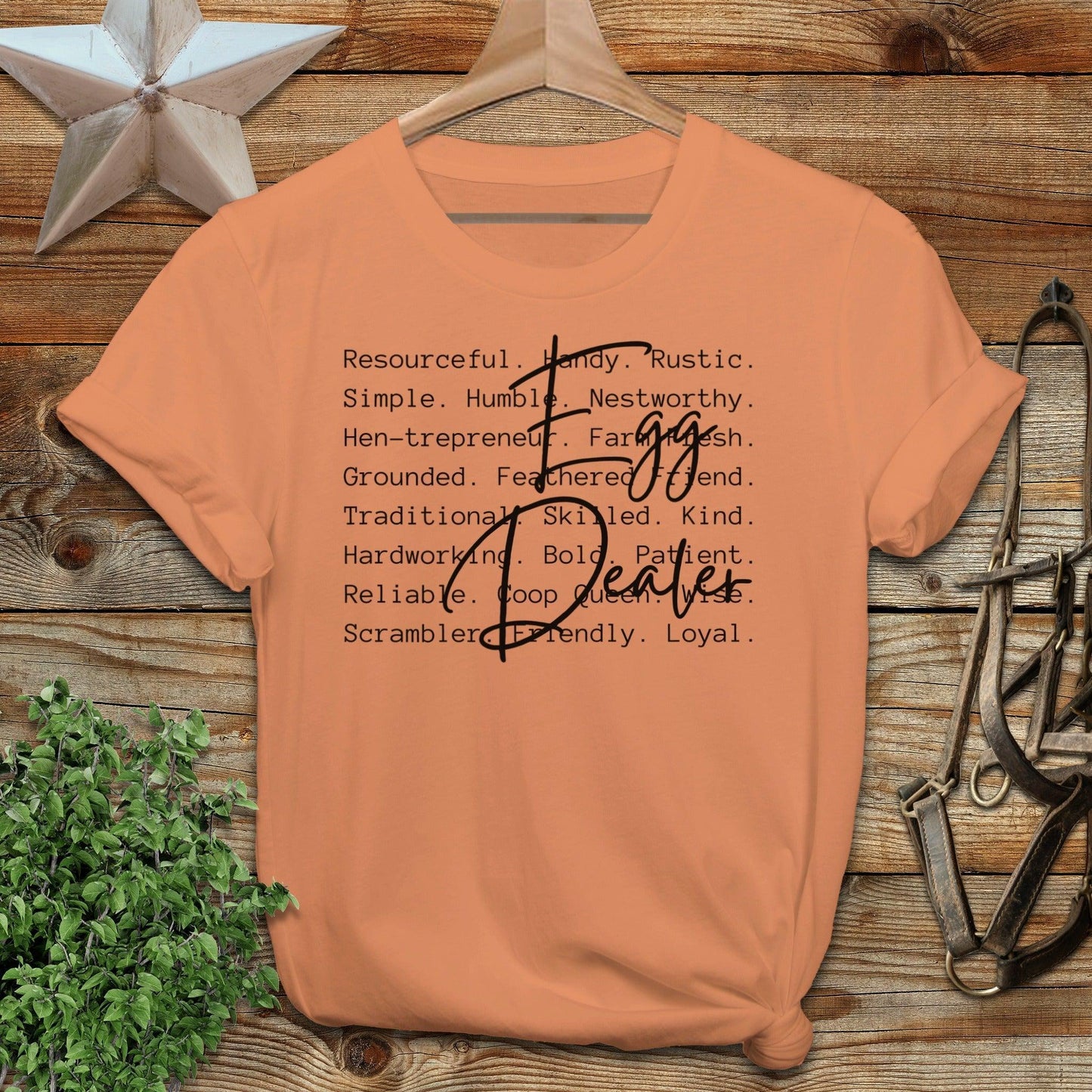 Egg Dealer Words Softstyle Tee