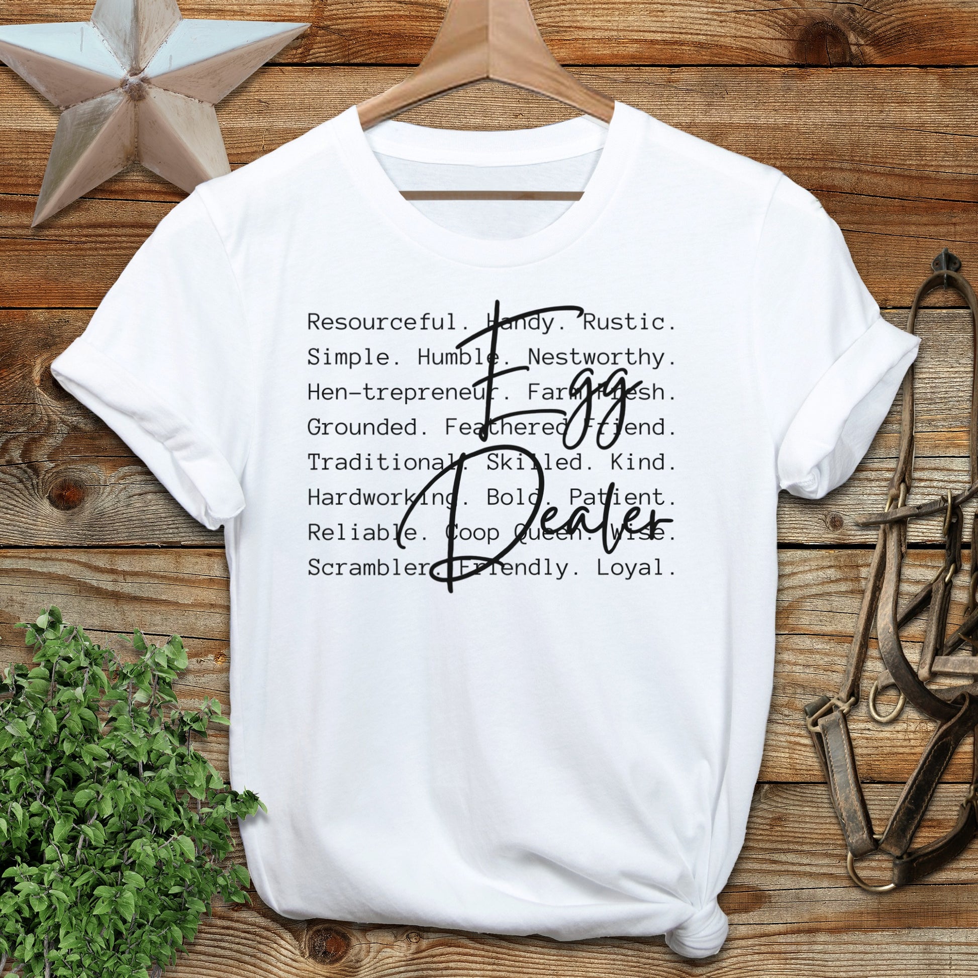 Egg Dealer Words Softstyle Tee