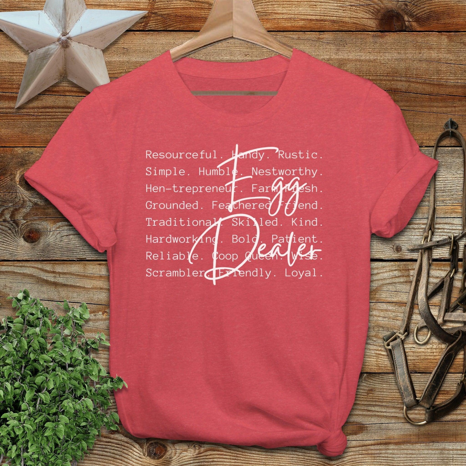 Egg Dealer Words Softstyle Tee