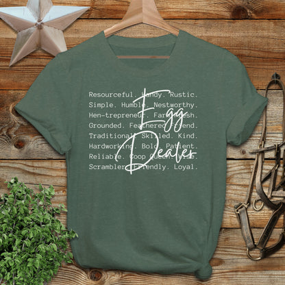 Egg Dealer Words Softstyle Tee