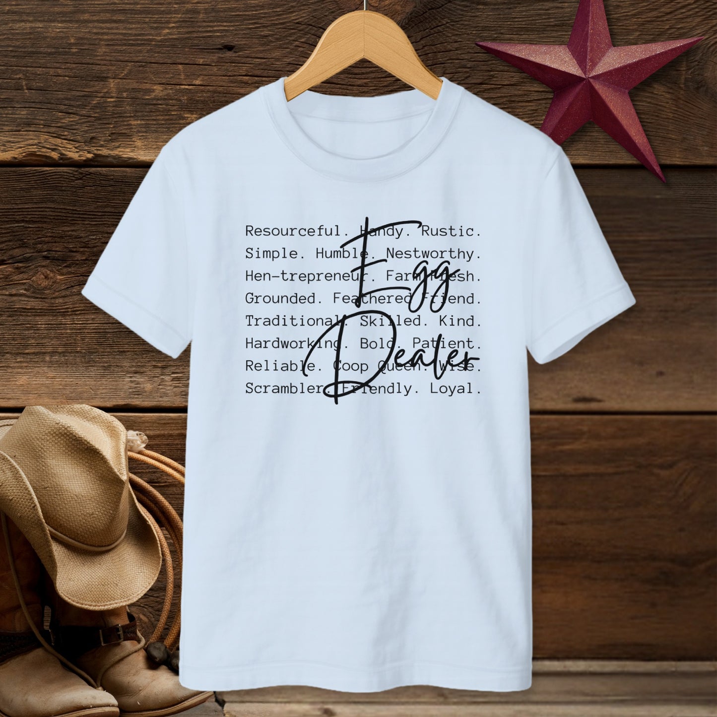 Egg Dealer Words T-shirt (Youth)