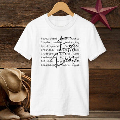 Egg Dealer Words T-shirt (Youth)