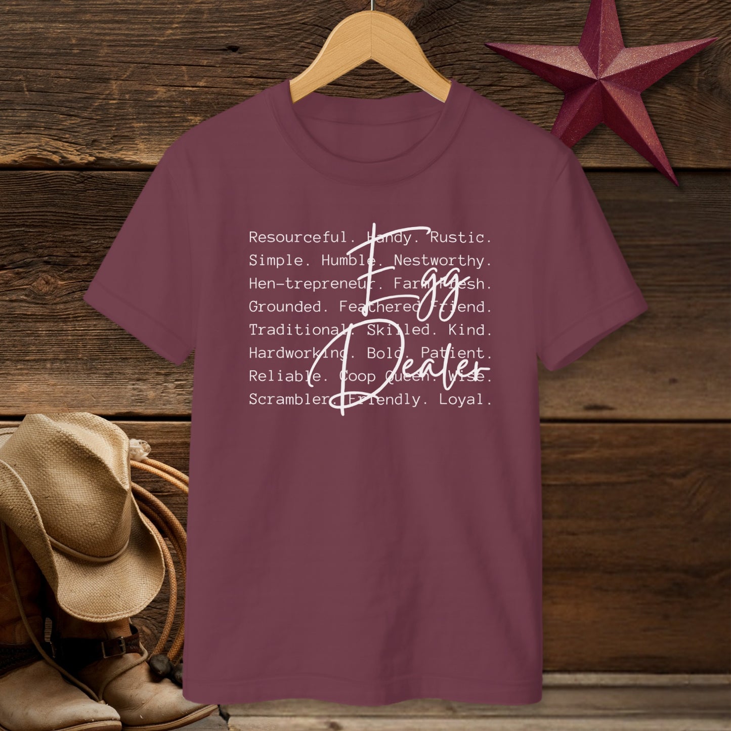 Egg Dealer Words T-shirt (Youth)