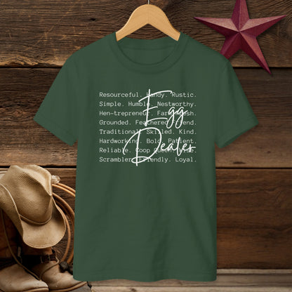 Egg Dealer Words T-shirt (Youth)