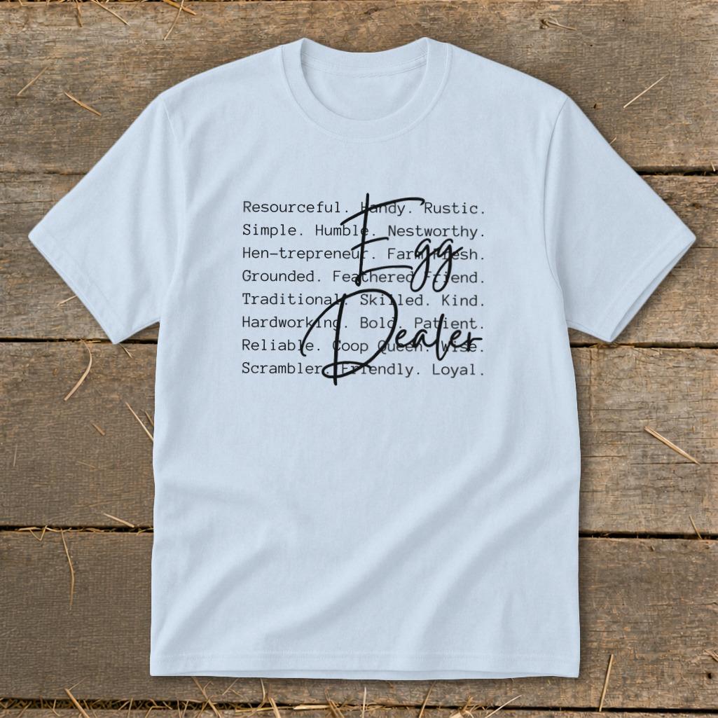 Egg Dealer Words Youth Tee
