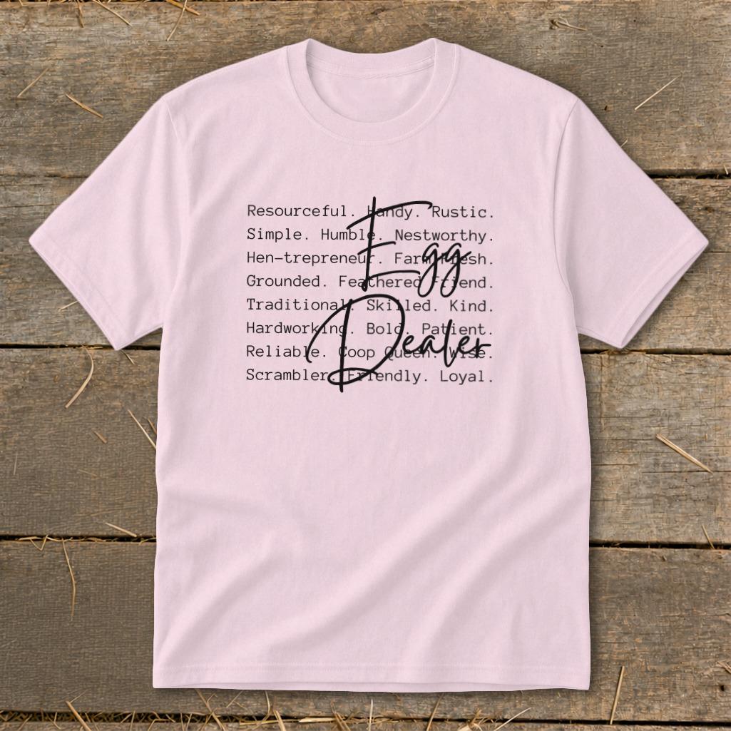 Egg Dealer Words Youth Tee