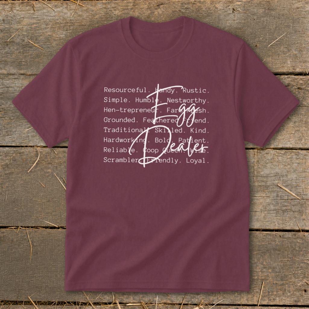 Egg Dealer Words Youth Tee