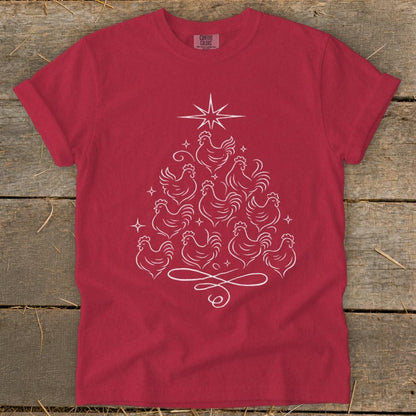 Elegant Chicken Tree Signature Tee