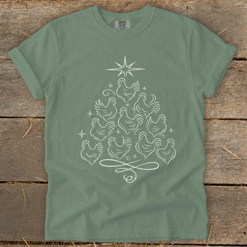 Elegant Chicken Tree Signature Tee