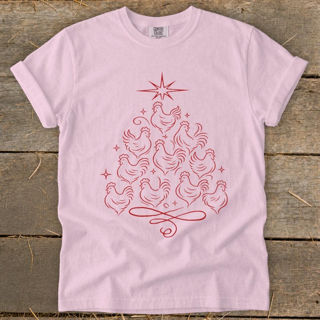 Elegant Chicken Tree Signature Tee