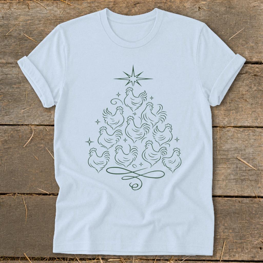 Elegant Chicken Tree Softstyle Tee