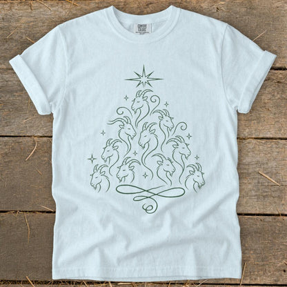 Elegant Goat Tree Signature Tee