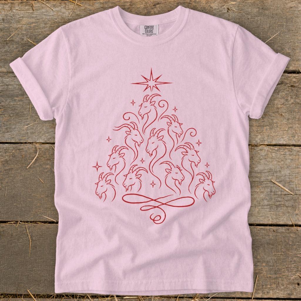 Elegant Goat Tree Signature Tee