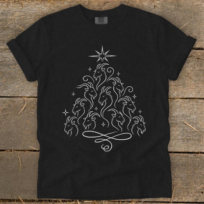Elegant Goat Tree Signature Tee