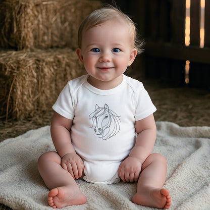 Elegant Horse Bodysuit (Baby)