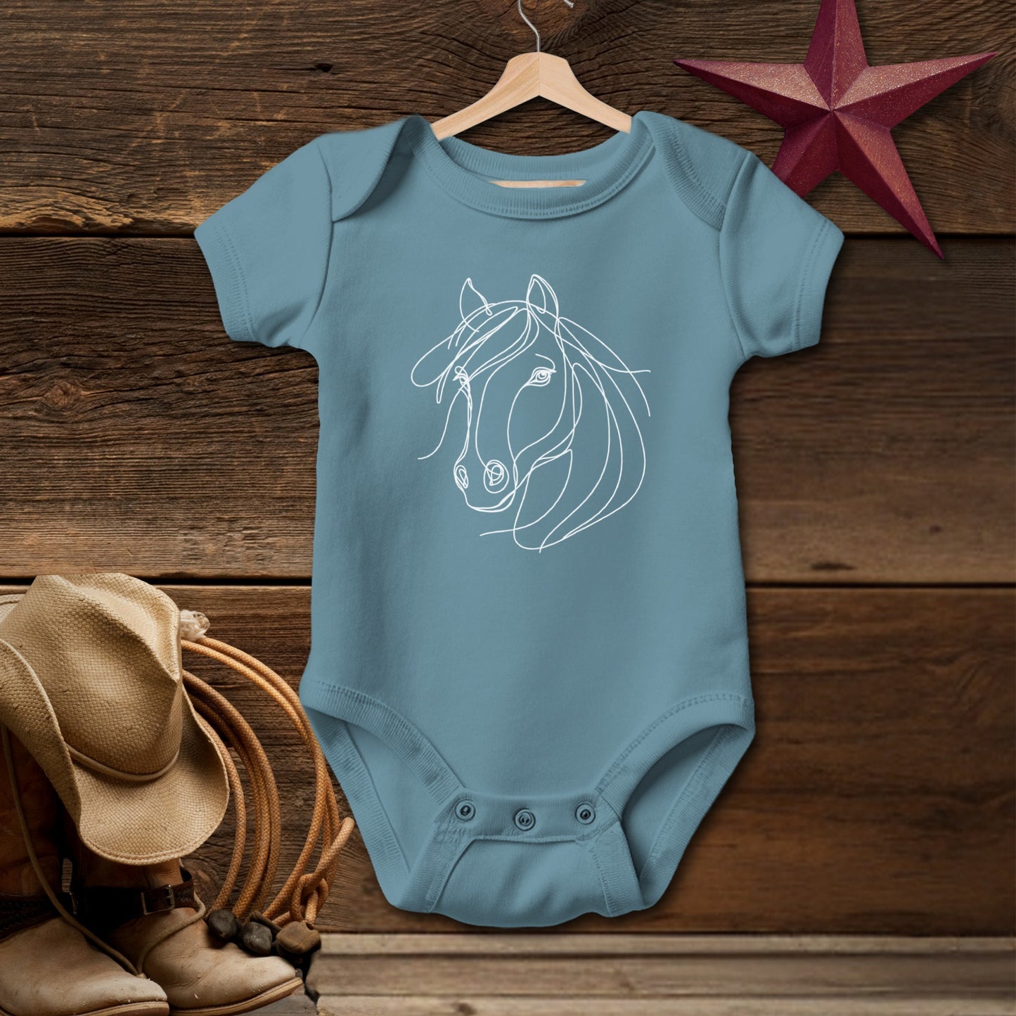 Elegant Horse Bodysuit (Baby)