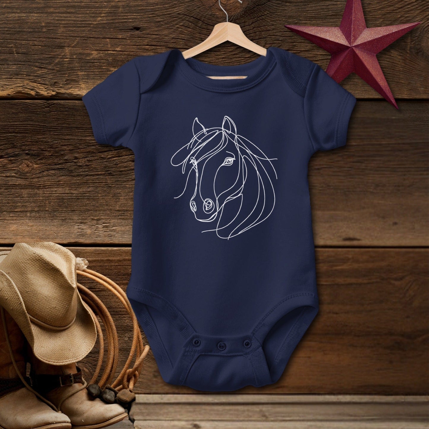 Elegant Horse Bodysuit (Baby)