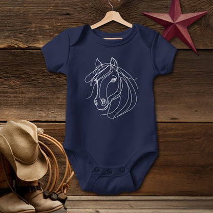 Elegant Horse Bodysuit (Baby)