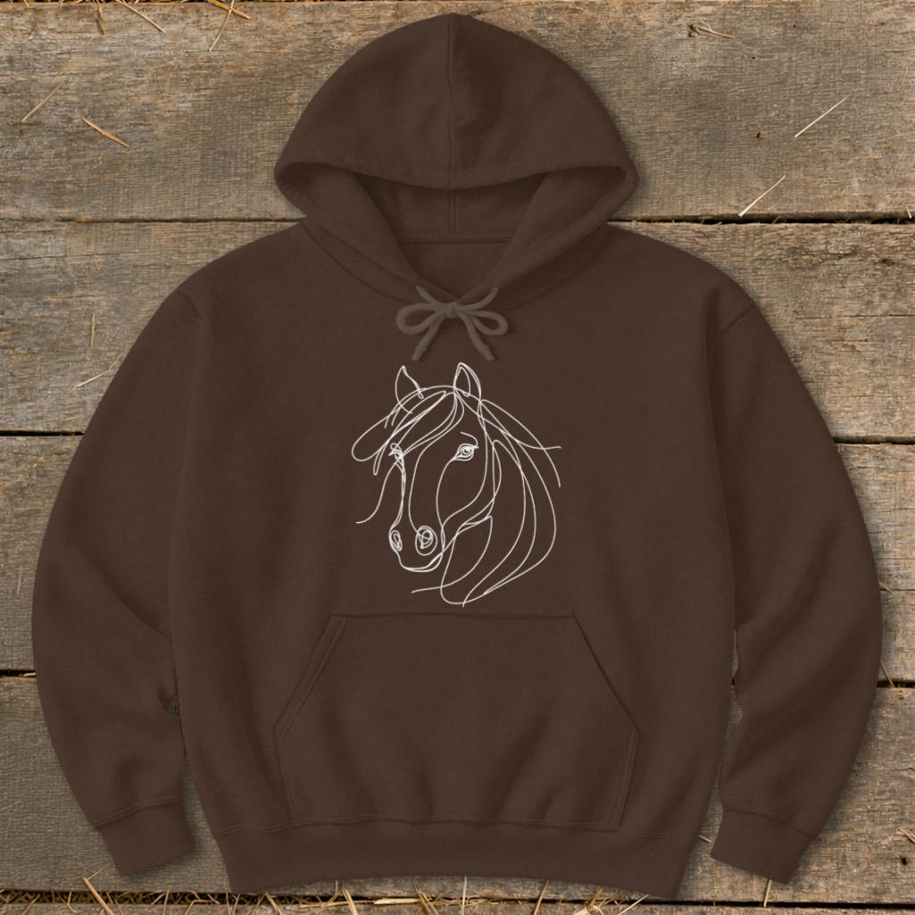 Elegant Horse Hoodie