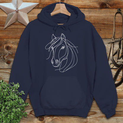 Elegant Horse Hoodie