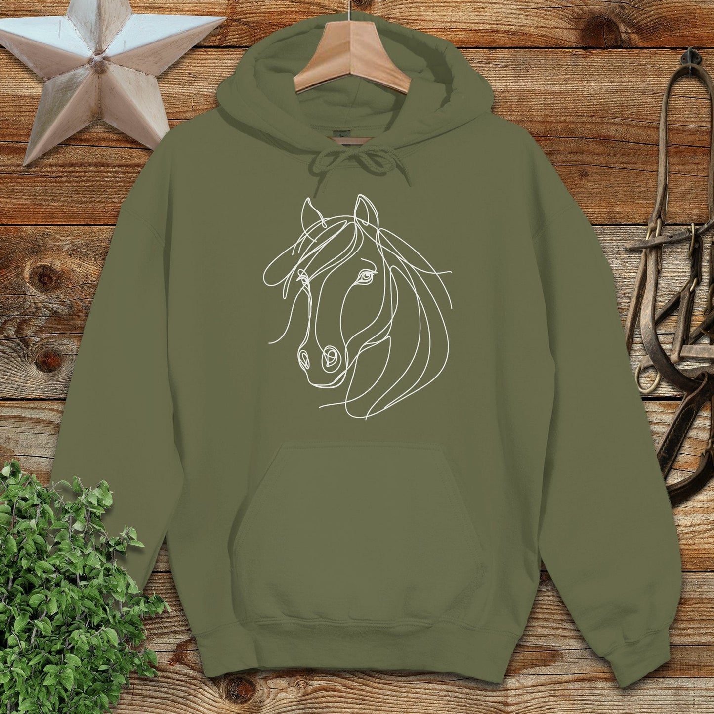 Elegant Horse Hoodie
