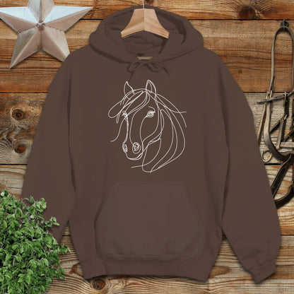 Elegant Horse Hoodie