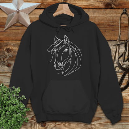 Elegant Horse Hoodie