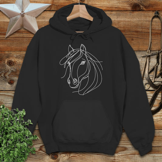 Elegant Horse Hoodie