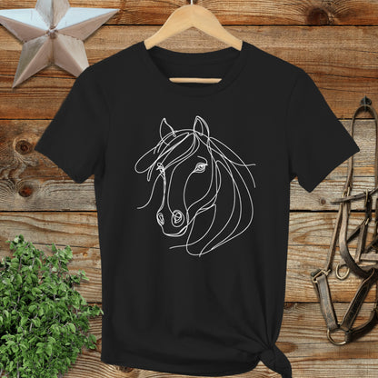 Elegant Horse Ladies Tee