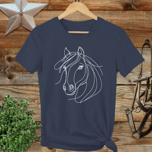 Elegant Horse Ladies Tee
