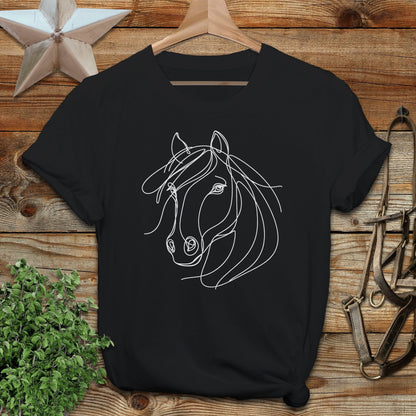 Elegant Horse Softstyle Tee
