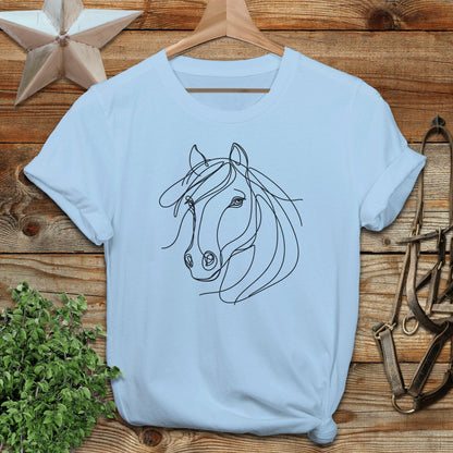 Elegant Horse Softstyle Tee