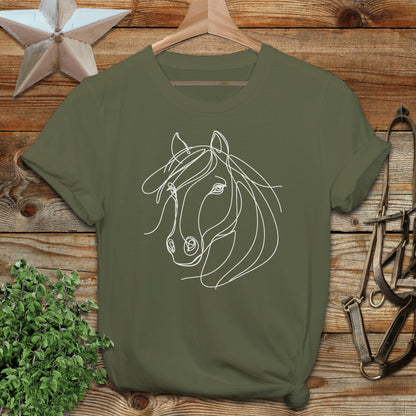 Elegant Horse Softstyle Tee