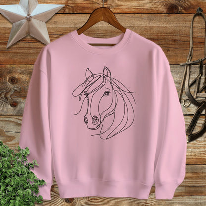 Elegant Horse Sweatshirt