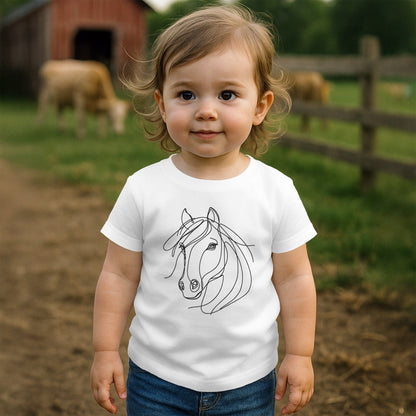 Elegant Horse T-shirt (Toddler)