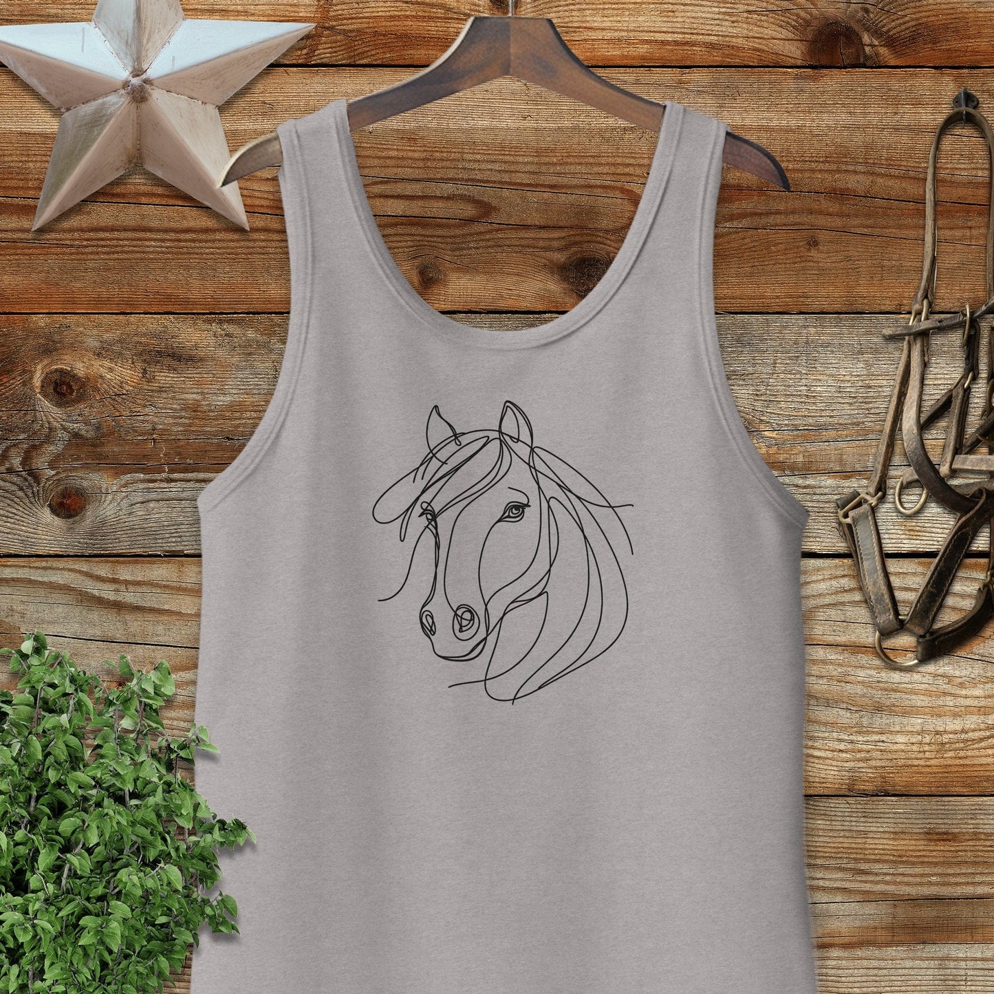 Elegant Horse Tank Top