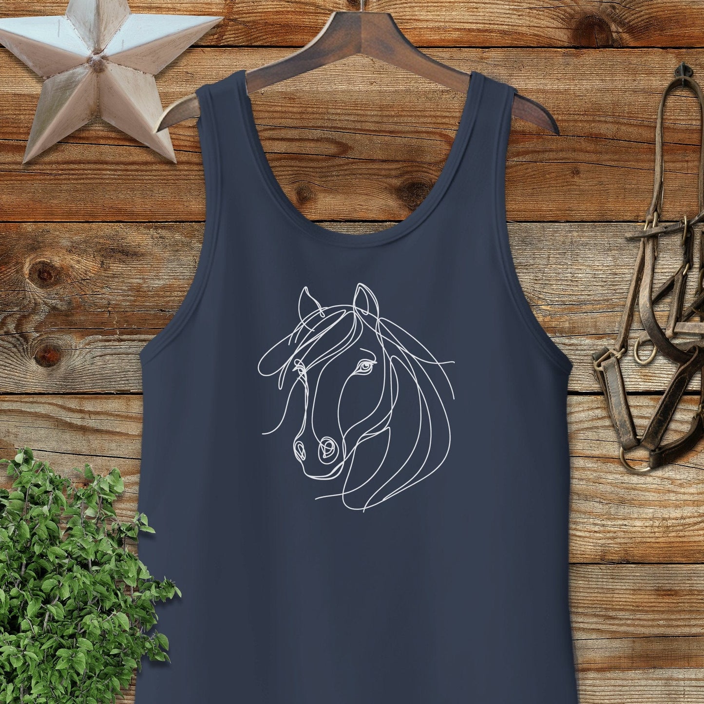 Elegant Horse Tank Top
