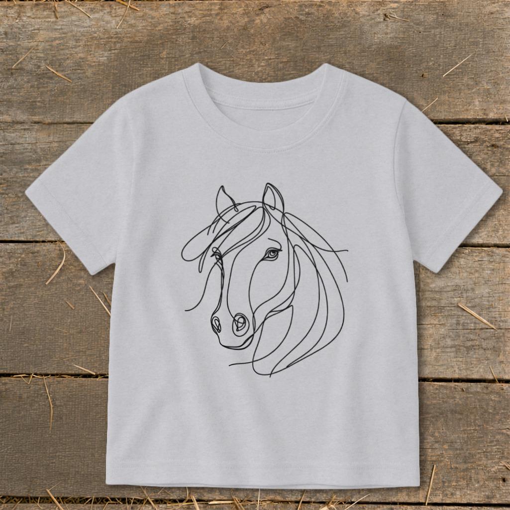 Elegant Horse Toddler Tee
