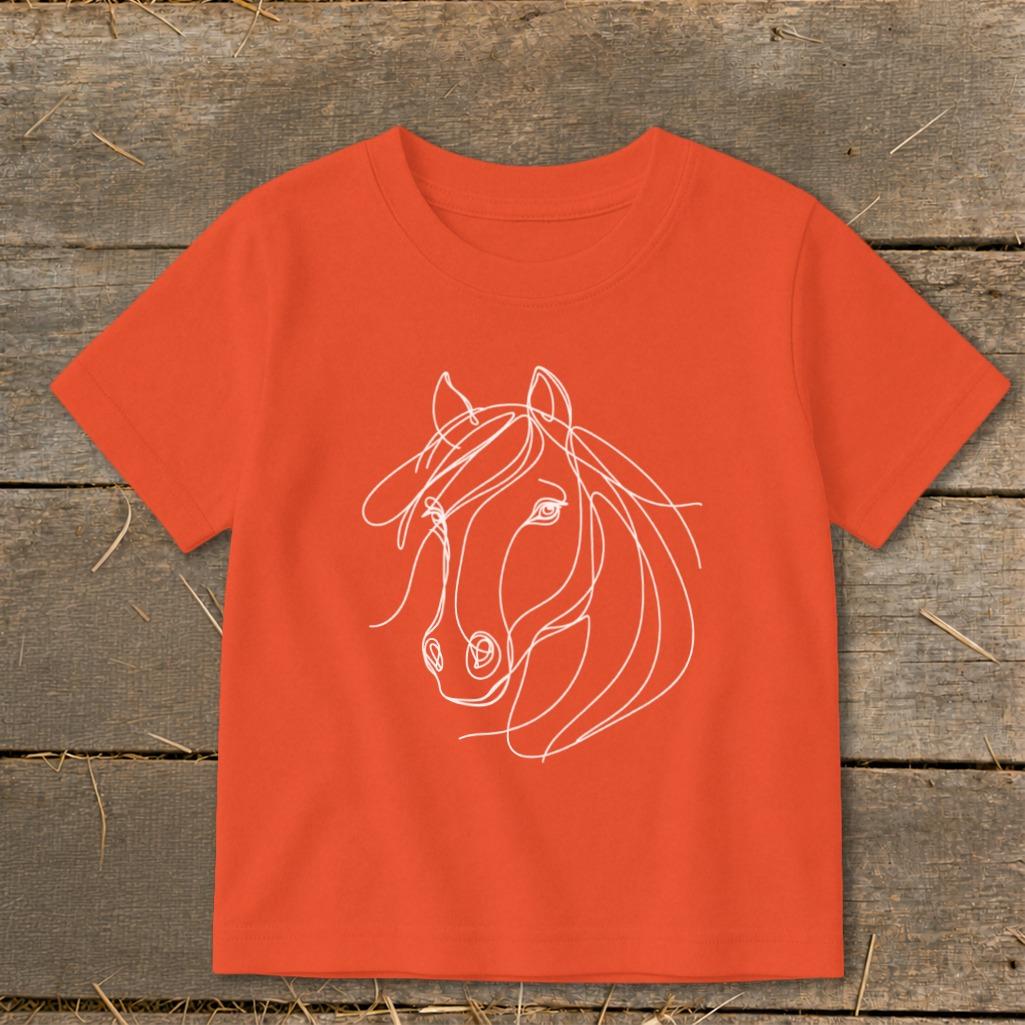 Elegant Horse Toddler Tee