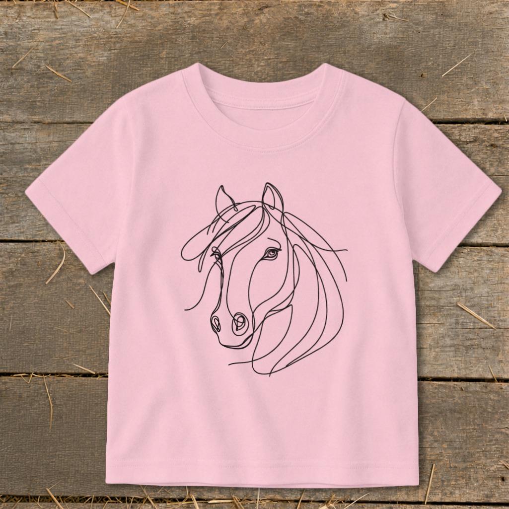 Elegant Horse Toddler Tee