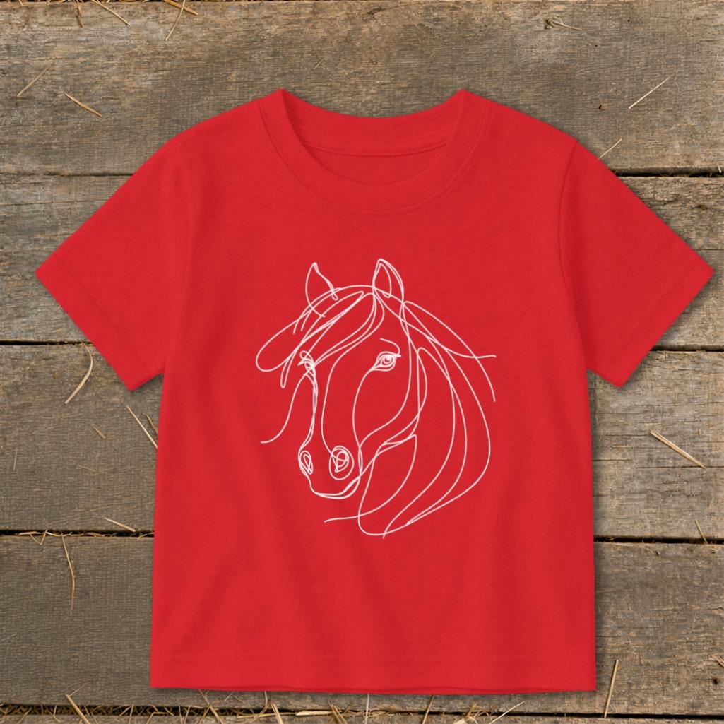Elegant Horse Toddler Tee
