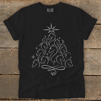 Elegant Horse Tree Signature Tee